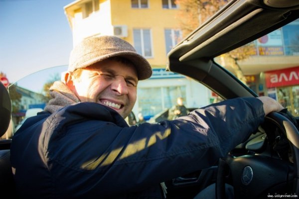 «Mercedes-тусовка» в Луцьку. ФОТО 