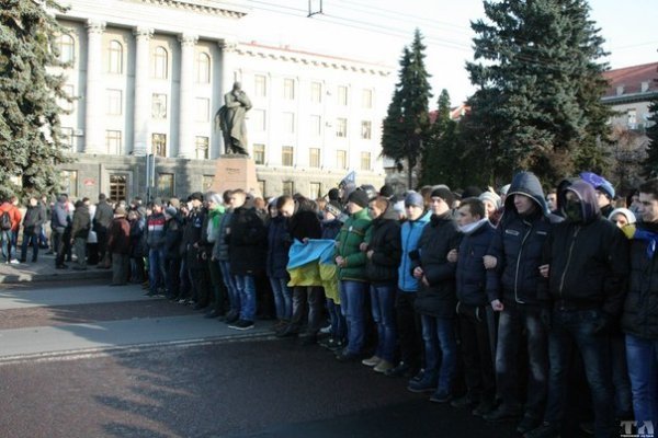 Перший день страйку в Луцьку. ФОТО. ВІДЕО