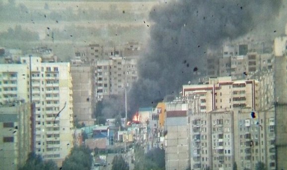 Фото Луганська після обстрілу «Градом»