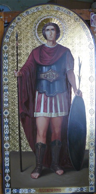 Відкрилась виставка волинянина, який розписує стіни церков. ФОТО