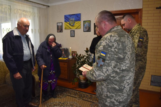 На Волині рідним полеглих Героїв вручили їхні посмертні ордени