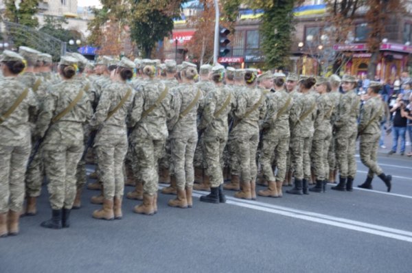 Як проходила репетиція військового параду на Майдані до Дня Незалежності