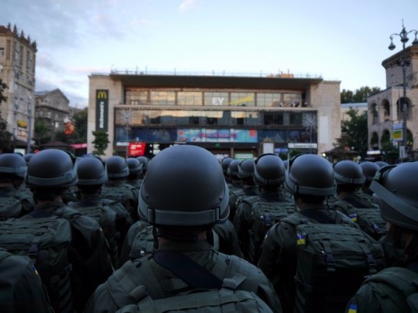 Як проходила репетиція військового параду на Майдані до Дня Незалежності