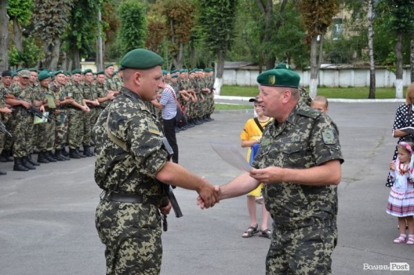 Як нагороджували героїв-прикордонників Луцького прикордонзагону. ФОТО. ВІДЕО