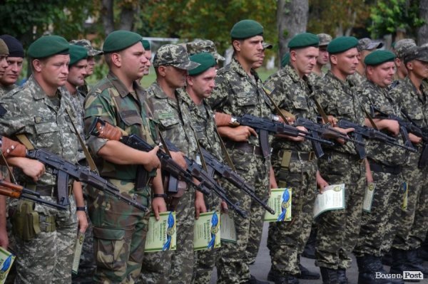 Як нагороджували героїв-прикордонників Луцького прикордонзагону. ФОТО. ВІДЕО