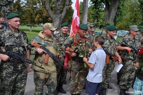 Як нагороджували героїв-прикордонників Луцького прикордонзагону. ФОТО. ВІДЕО