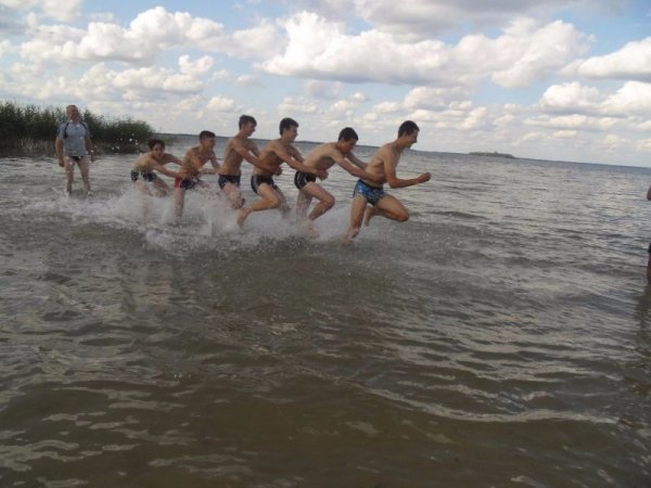 На Світязі для дітей провели «Свято Нептуна». ФОТО