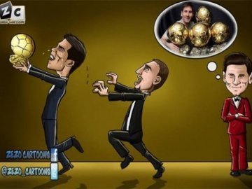 Інтернет висміює Роналдо і «Золотий м'яч-2013». ФОТО