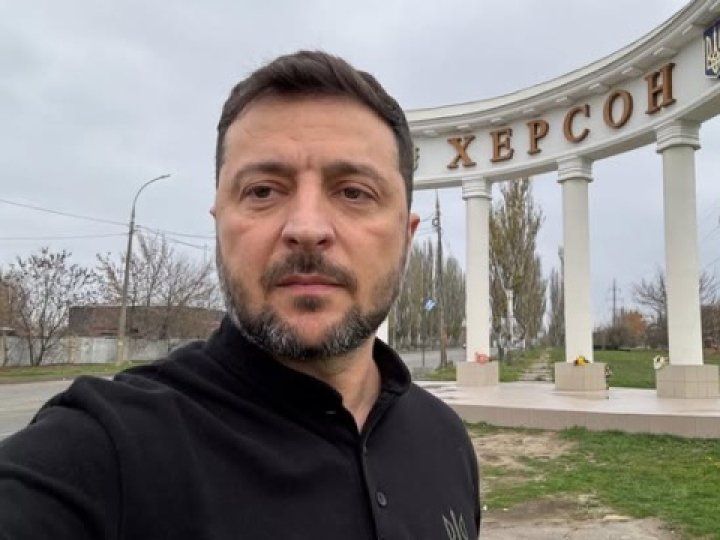 Зеленський приїхав у Херсон