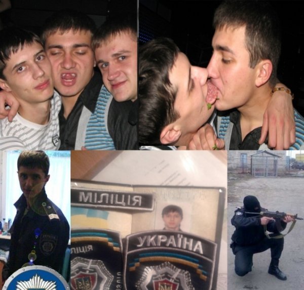 «Беркут» в соцмережах: зброя, м'язи і гола наречена. ФОТО