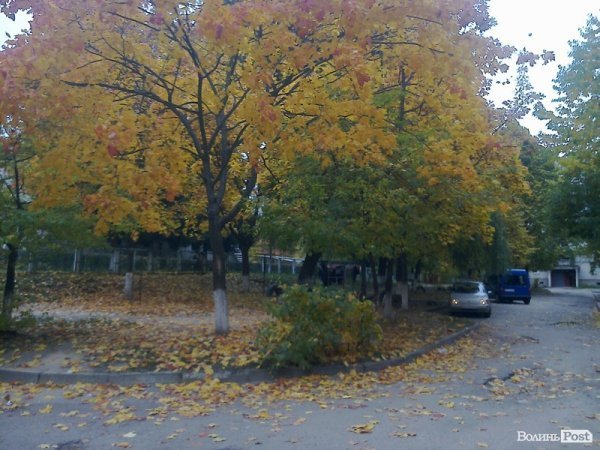 Лучани незадоволені будівництвом храму через електричний кабель. ФОТО