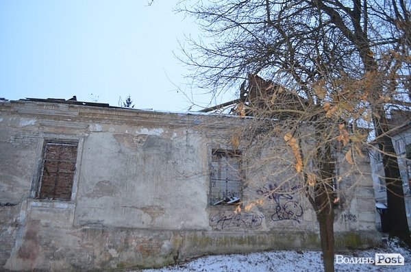 Закинутий луцький будинок XVIII століття. ФОТО