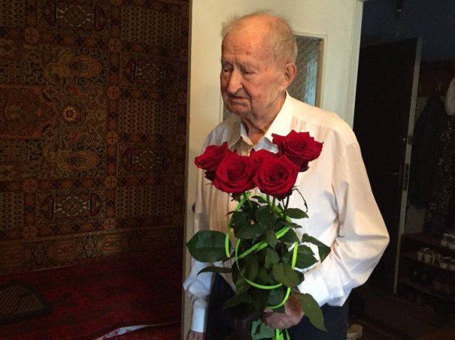 У Ковелі ветеран війни відзначив 94-річчя