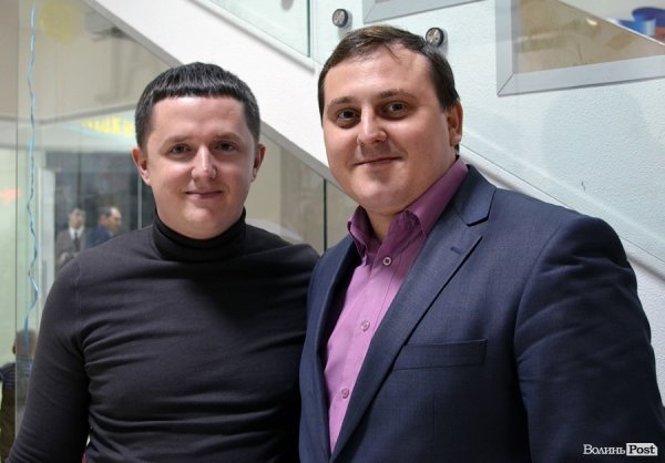 Депутати Луцькради Андрій Разумовський та Андрій Осіпов
