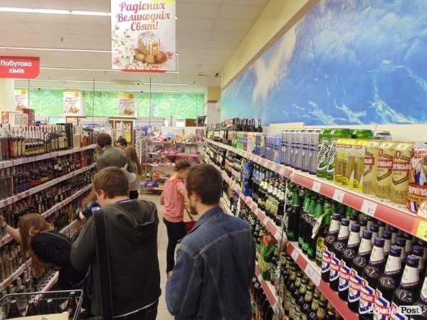 У луцьких супермаркетах влаштували антиросійську «ревізію». ФОТО. ВІДЕО