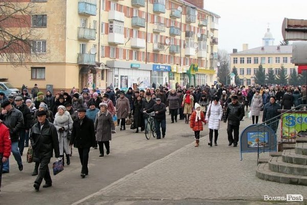 Марш миру у Володимир-Волинському. ФОТО