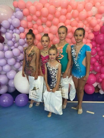 Юні волинські гімнастки – переможниці міжнародних змагань. ФОТО