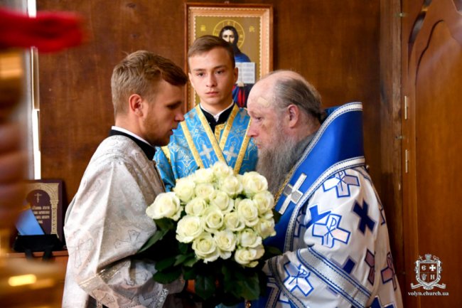 Як у луцькому храмі відзначали свято Успіння Пресвятої Богородиці. ФОТО
