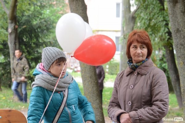 У Луцьку облаштували Сквер Героїв Майдану. ФОТО