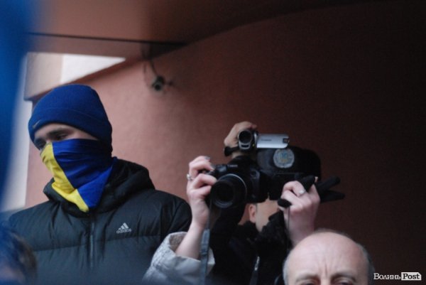 Пікет міліції та прокуратури в Луцьку. ФОТО