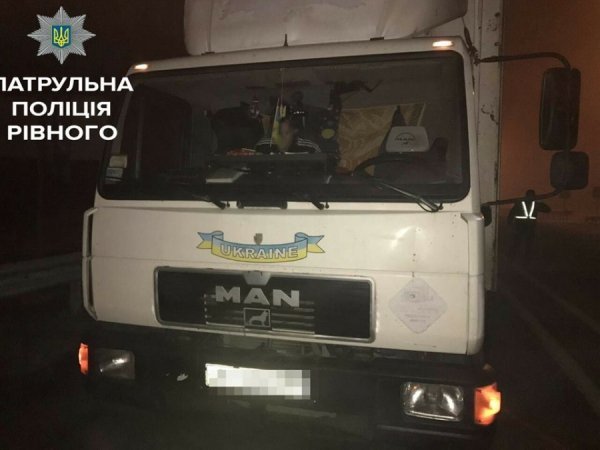 На Рівненщині затримали вантажівку, набиту вщент волинською деревиною