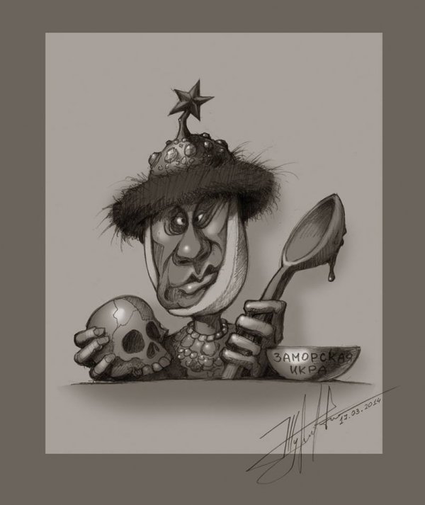 Карикатури про Путіна. ФОТО