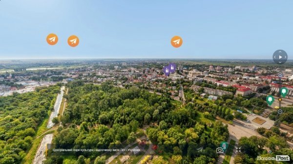 Нові вражаючі панорами Луцька. ФОТО