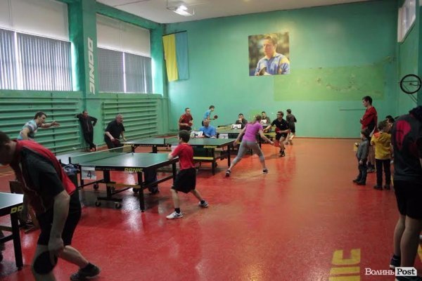 У Луцьку пройшов чемпіонат із настільного тенісу. ФОТО