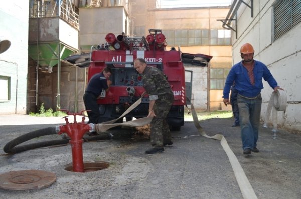 Як у Луцьку «гасили» елеватор. ФОТО. ВІДЕО