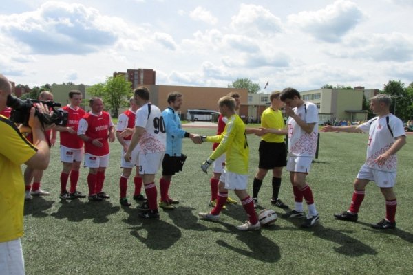 Волинських футболістів у Литві зустрічали вигуками «Слава Україні!»