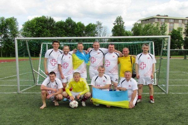 Волинських футболістів у Литві зустрічали вигуками «Слава Україні!»