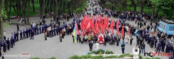 У Тернополі в День Перемоги «скрутили» свободівців. ФОТО. ВІДЕО