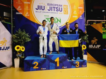 Лучани вибороли бронзові медалі на чемпіонаті з джиу-джитсу