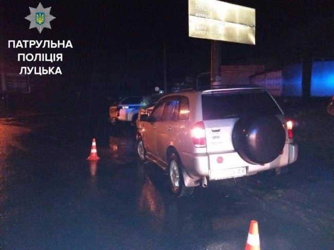 У Луцьку за ніч - 2 аварії без потерпілих