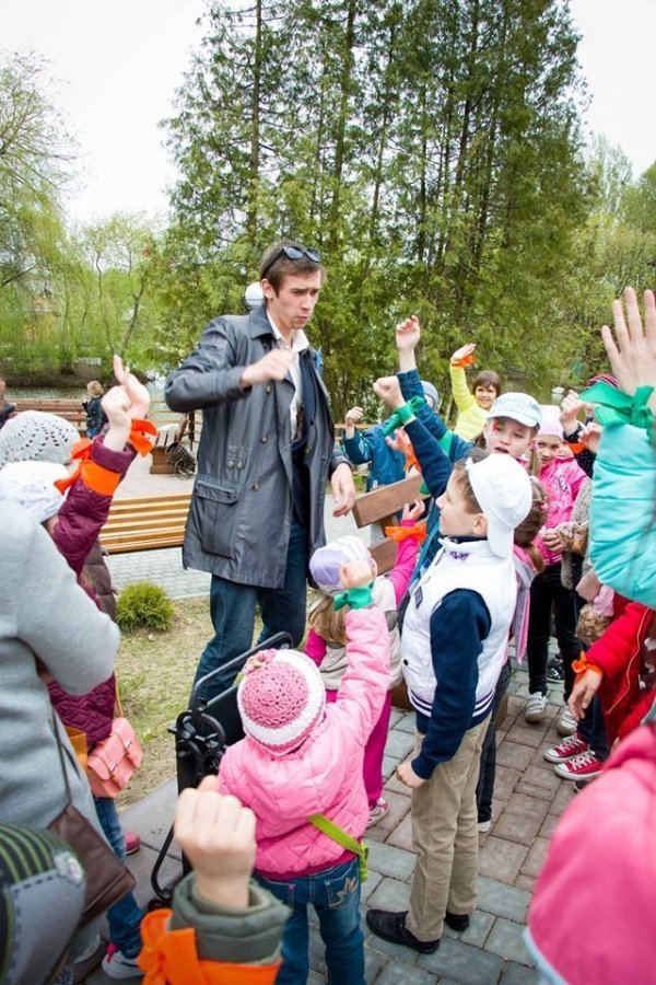 У Луцькому зоопарку дітлахи знайшли загублене яйце. ФОТО