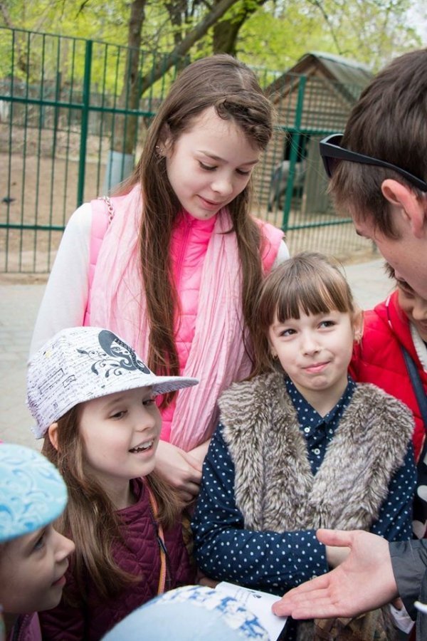 У Луцькому зоопарку дітлахи знайшли загублене яйце. ФОТО