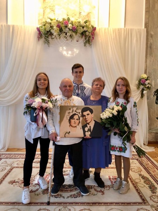 Пара з Волині відсвяткувала «золоте» весілля. ФОТО