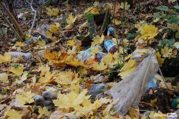 Як у Луцьку зачистили стихійне сміттєзвалище, уникнувши криміналу. ФОТО