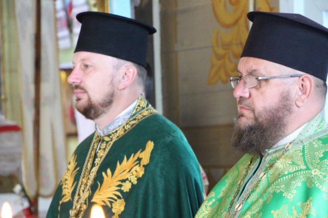 У селі на Волині владика Михаїл вперше відправив святкову службу. ФОТО
