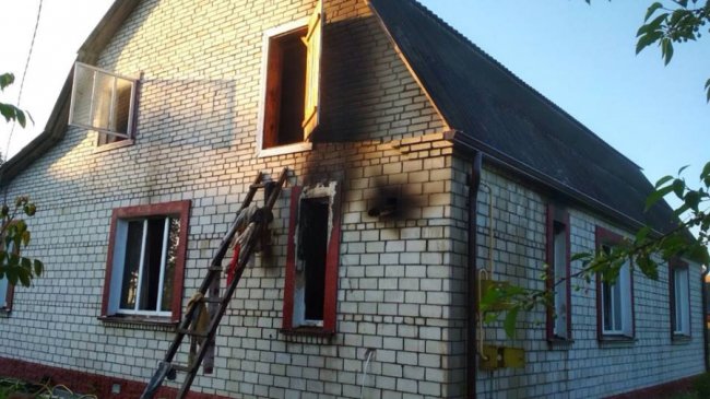 У селі на Волині горів житловий будинок. ФОТО