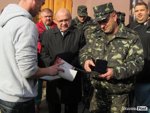 Очільник 51 ОМБ зустрівся із волинськими бійцями. ФОТО