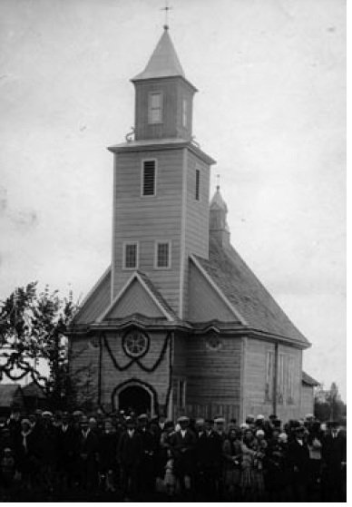 Велика Глуша. Костел.