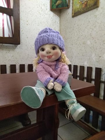 Майстриня з Волині створює неповторні ляльки з різних видів тканин. ФОТО