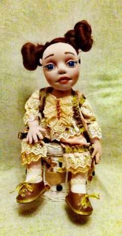 Майстриня з Волині створює неповторні ляльки з різних видів тканин. ФОТО