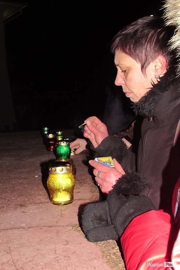 У Володимирі-Волинському вшанували пам'ять Андрія Кузьменка. ФОТО