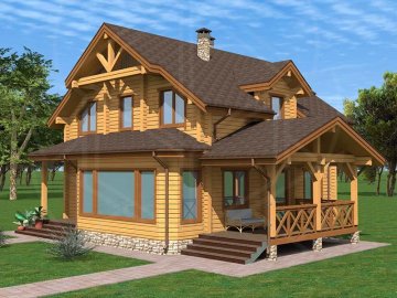 Чому волиняни будують будинки з бруса*