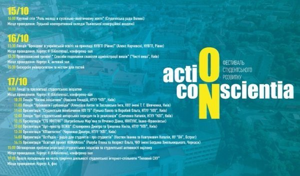 Студенти з найкращих вишів України презентуватимуть у Луцьку свої проекти