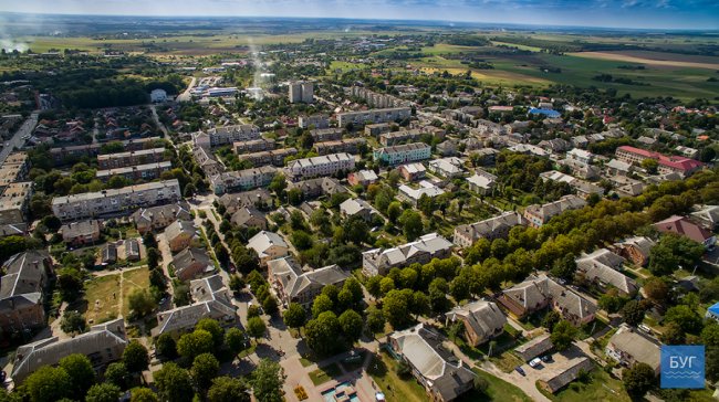 Нововолинськ з висоти. ФОТО. ВІДЕО