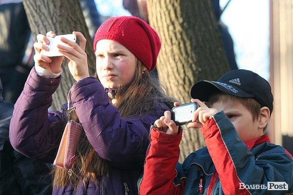 Пожежа в центрі Луцька. ФОТОРЕПОРТАЖ