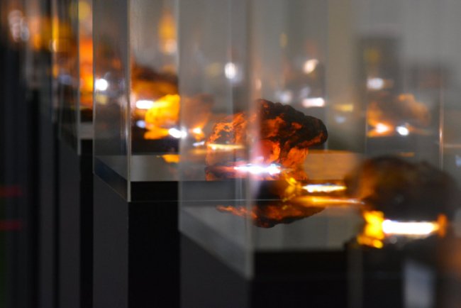 У Волиньраді – виставка бурштину, який згодом планують продати на аукціоні 